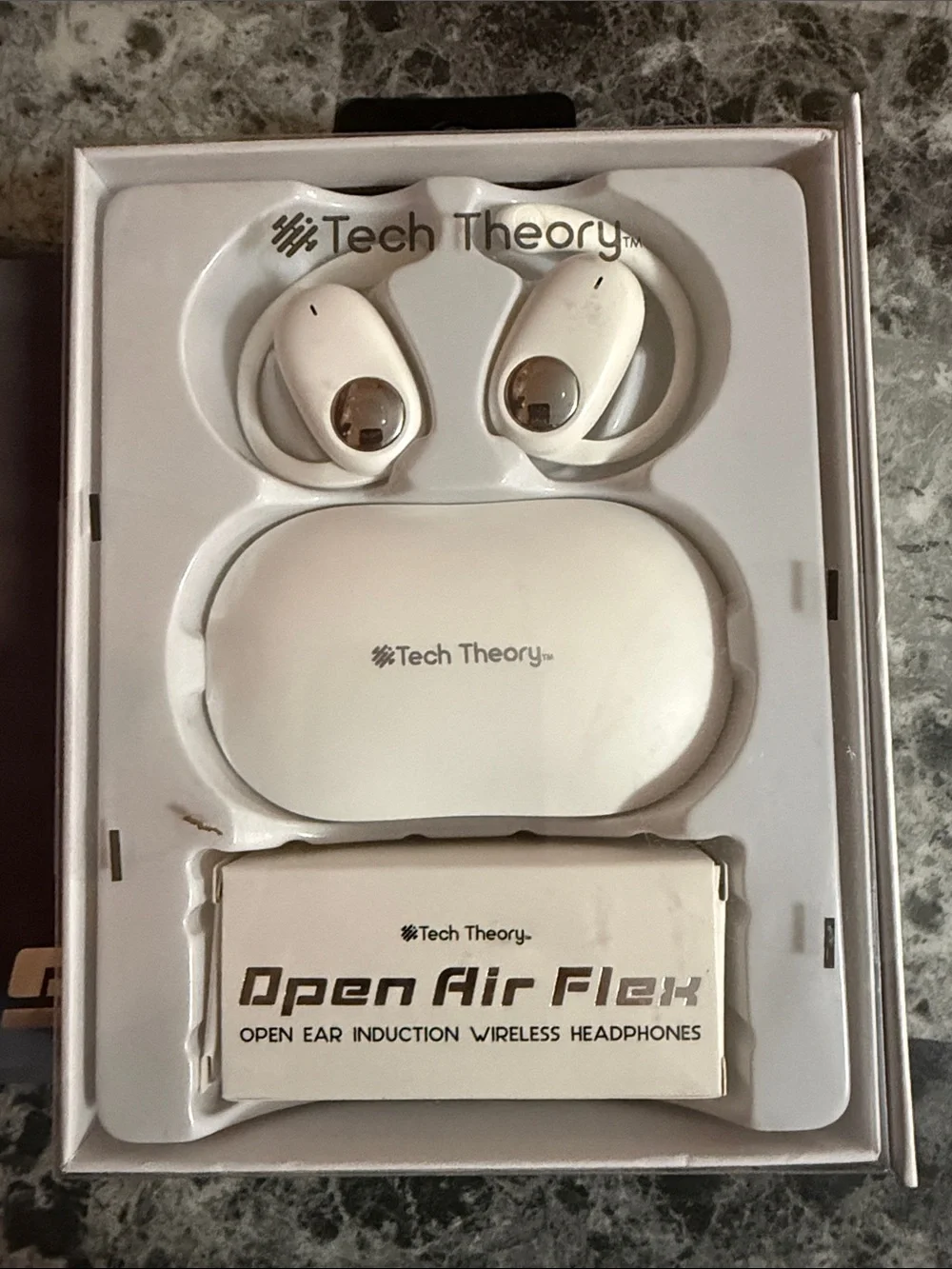 Theory Open Air Flex Bluetooth Open-Ear Headphones - White